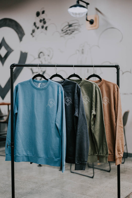 Crewneck Sweatshirt (Adult) | Topography Edition (4 colors available)