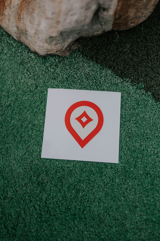 Sticker | Pin Logo (3" Premium Vinyl)