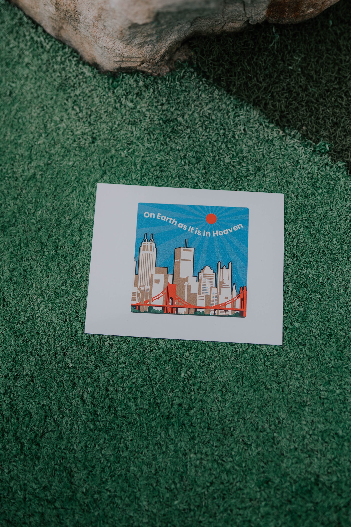 Sticker | On Earth as It Is in Heaven (3" Premium Vinyl)