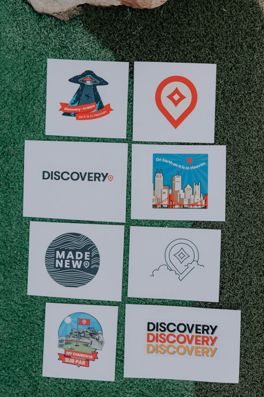 Sticker Pack (8-Piece Bundle)