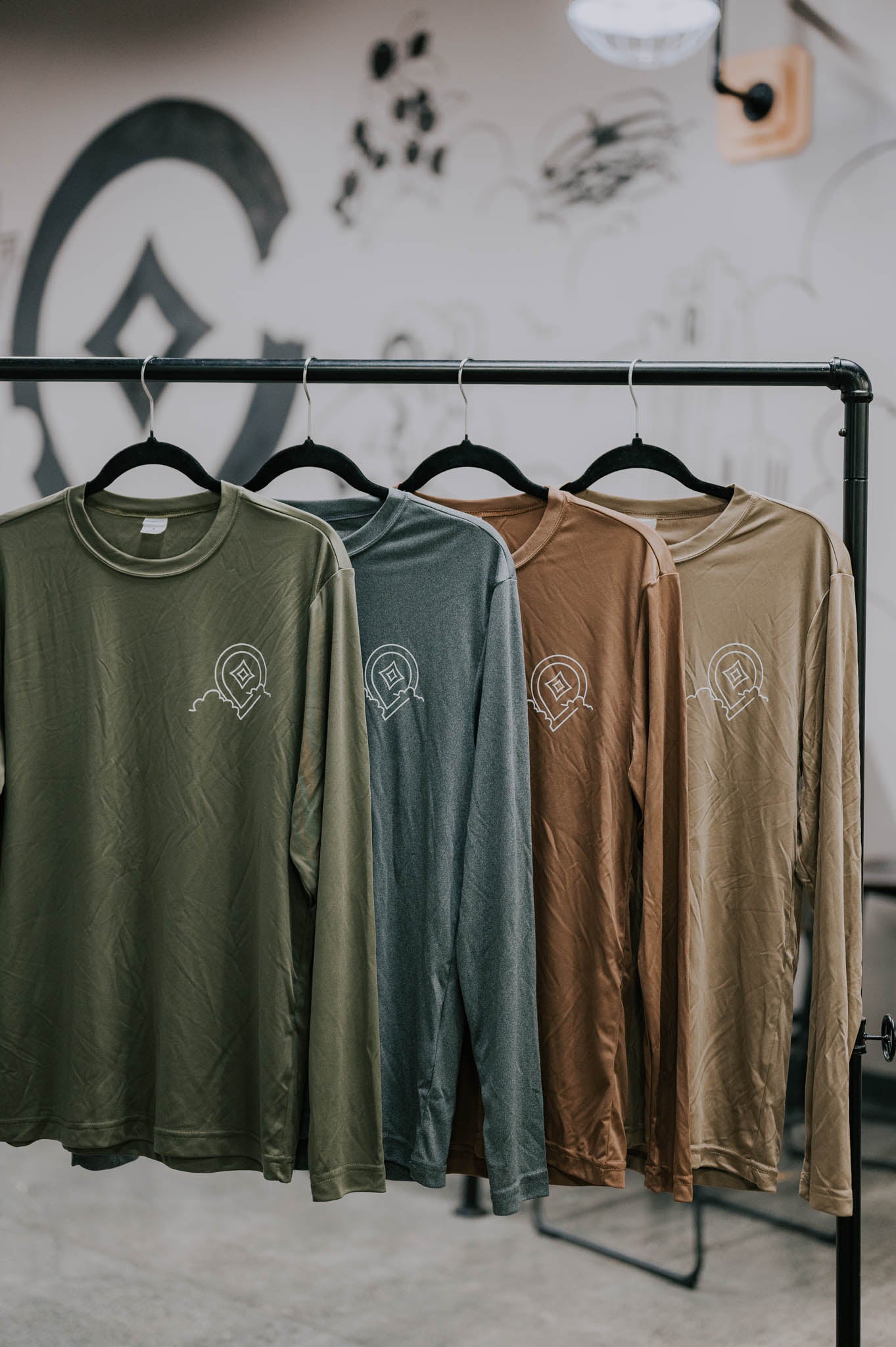 Dri-Fit Long Sleeve Tee Shirt (Adult) | Topography Edition (4 colors available)