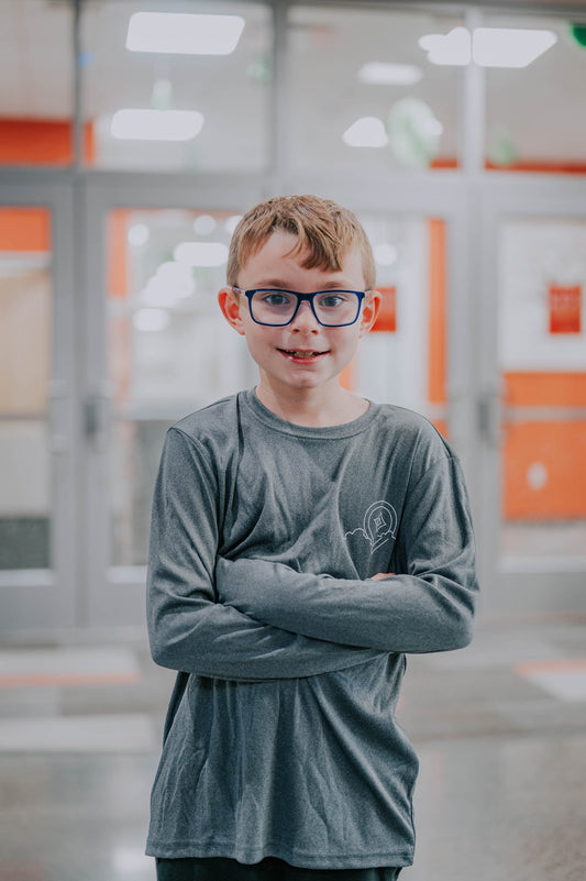 Long Sleeve Dri-Fit Tee (Youth) | Topography Edition (2 colors available)