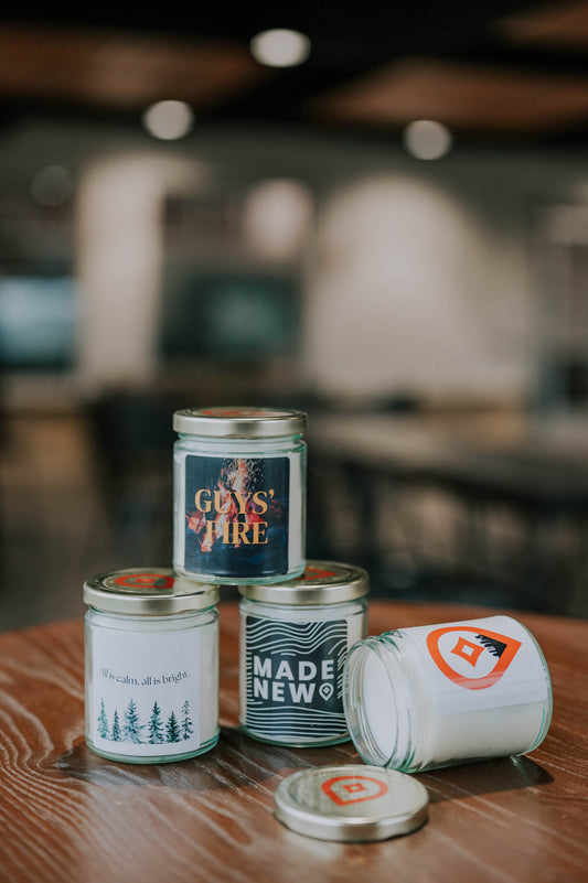 9oz Signature Candle – Choose Your Scent (3 Options) + Design (4 Options)