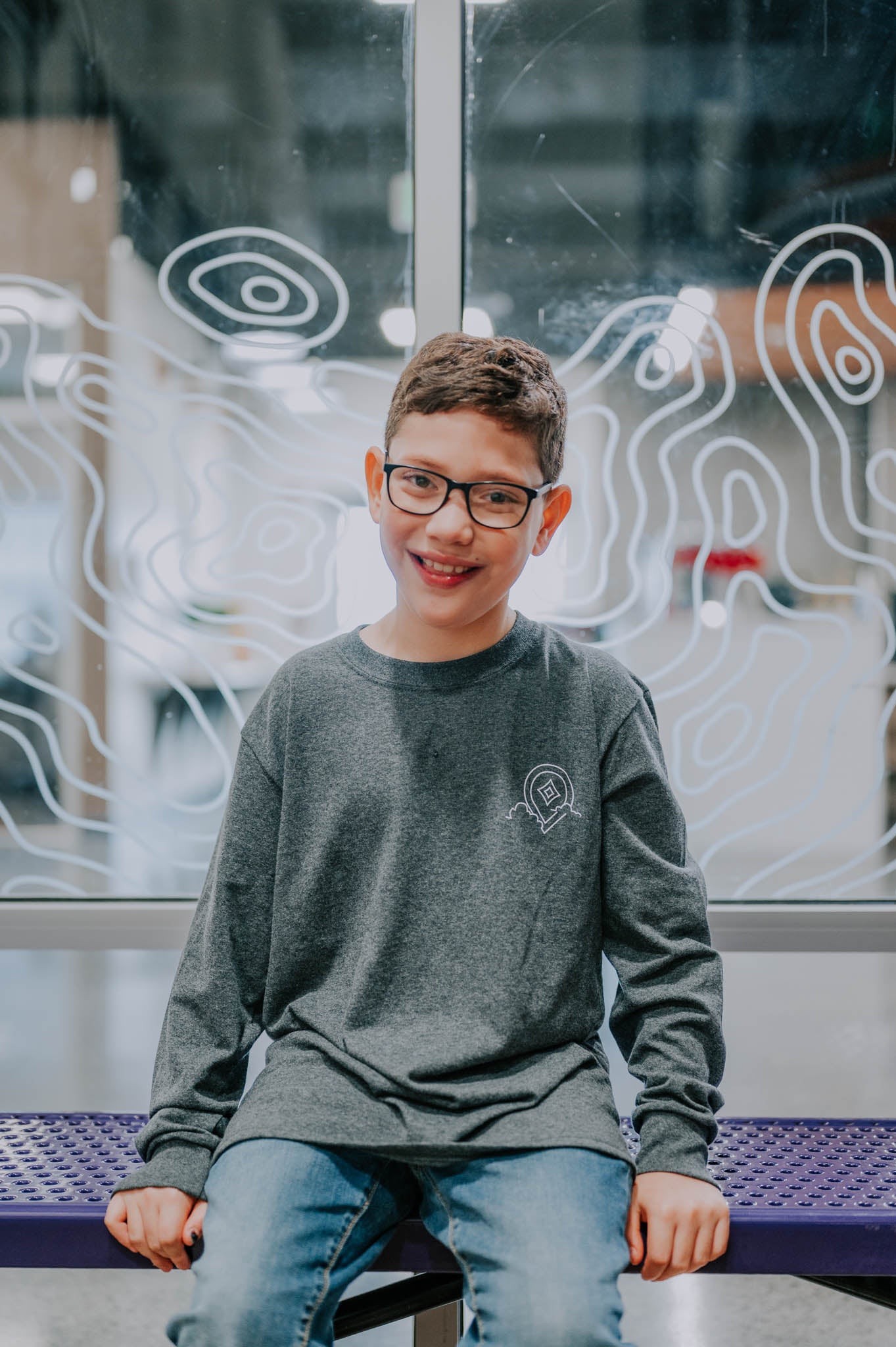 Long Sleeve Tee (Youth) | Topography Edition