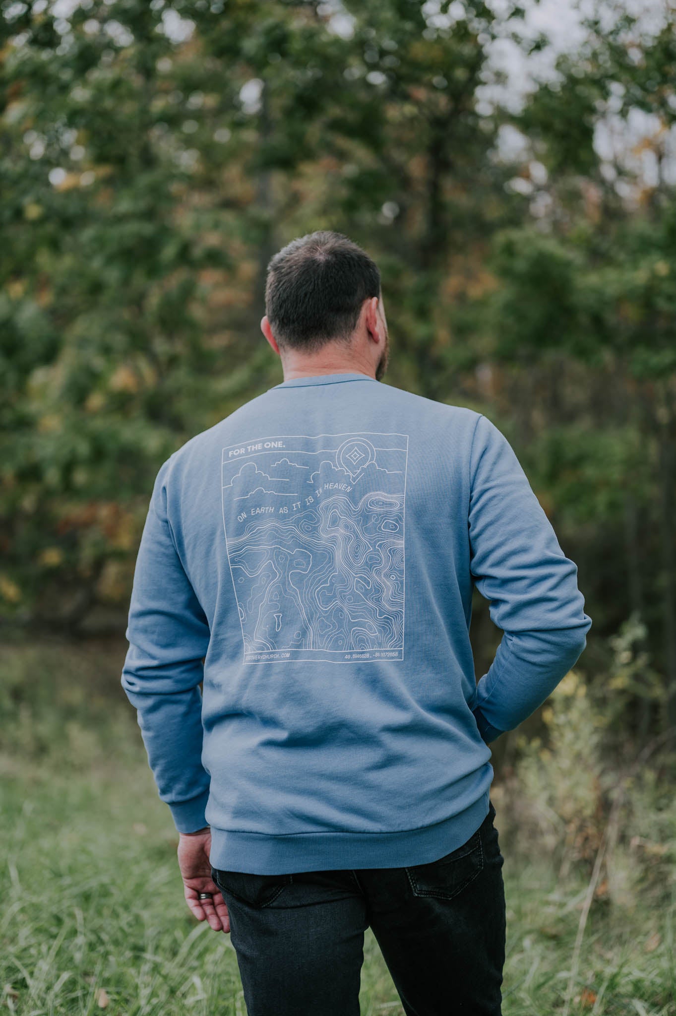 Crewneck Sweatshirt (Adult) | Topography Edition (4 colors available)
